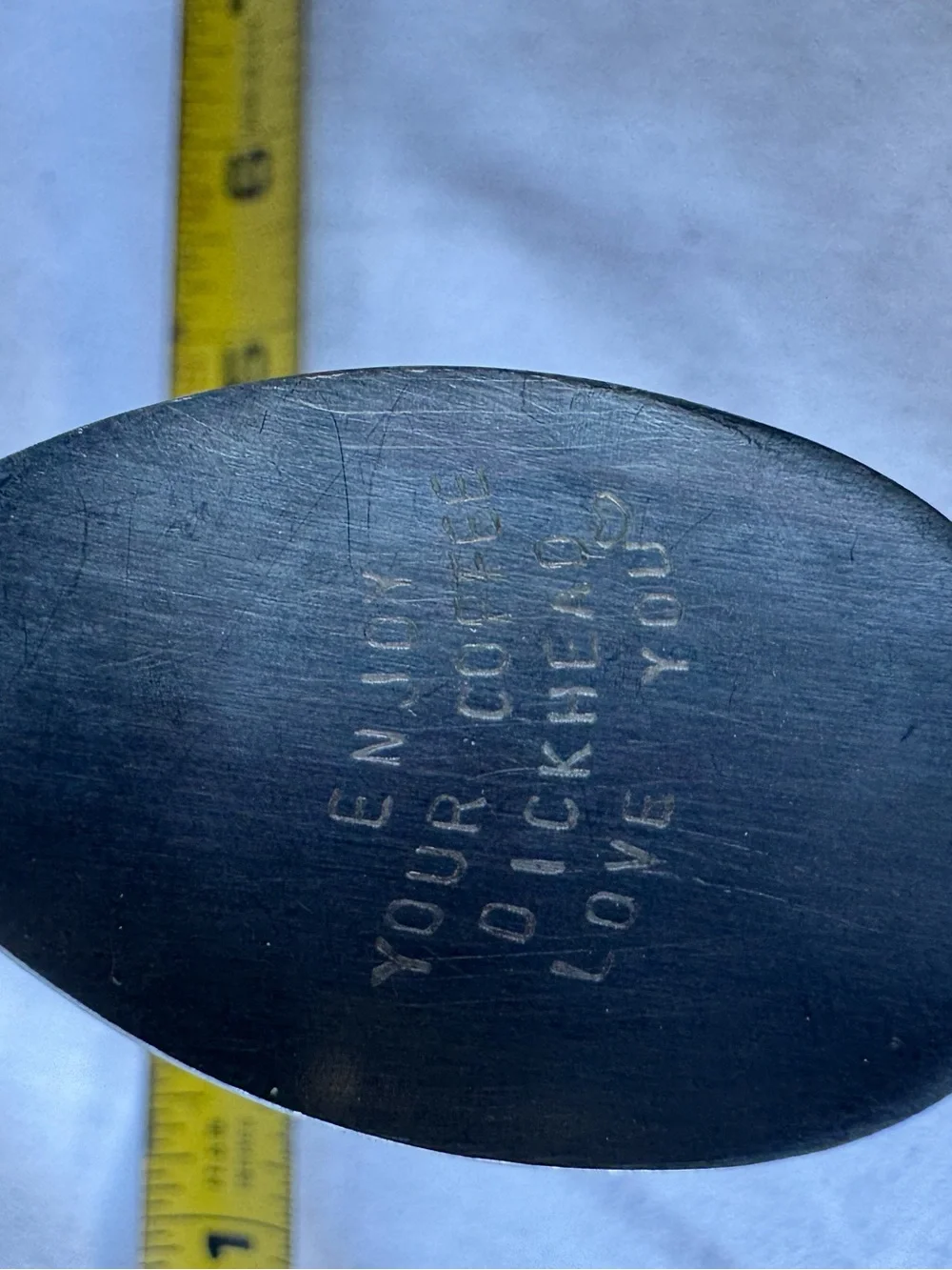 Stamped Stainless Steel Coffee Spoon - Silver